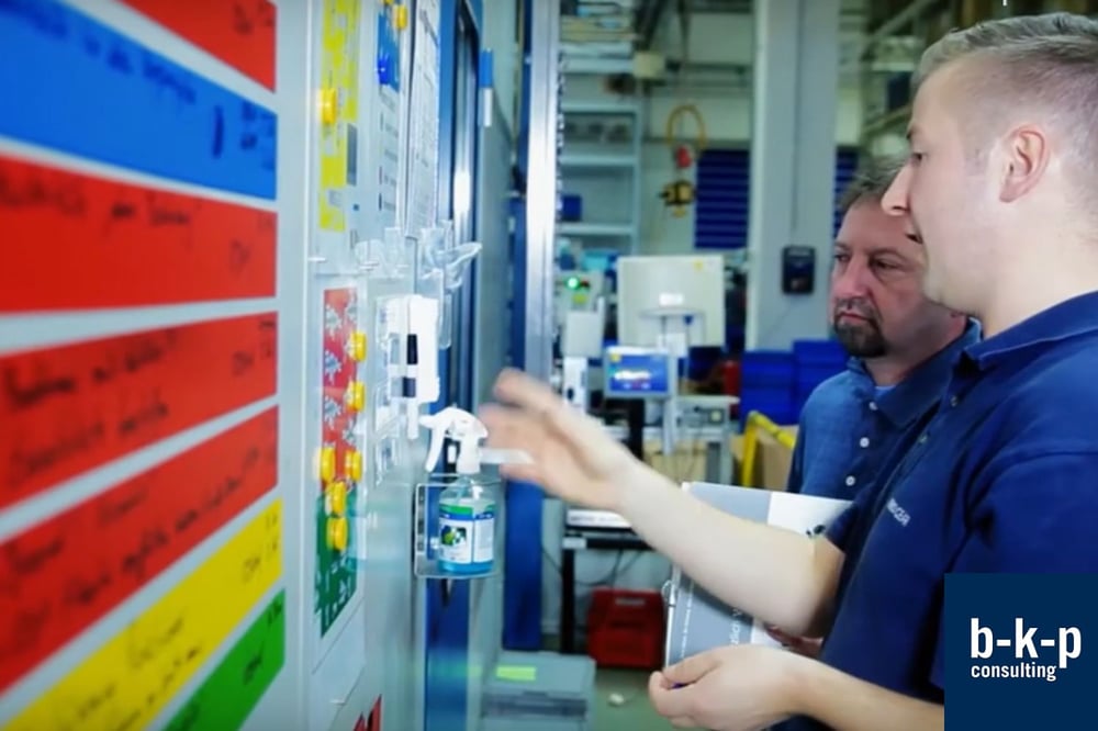 Shopfloor Management mit b-k-p Consulting